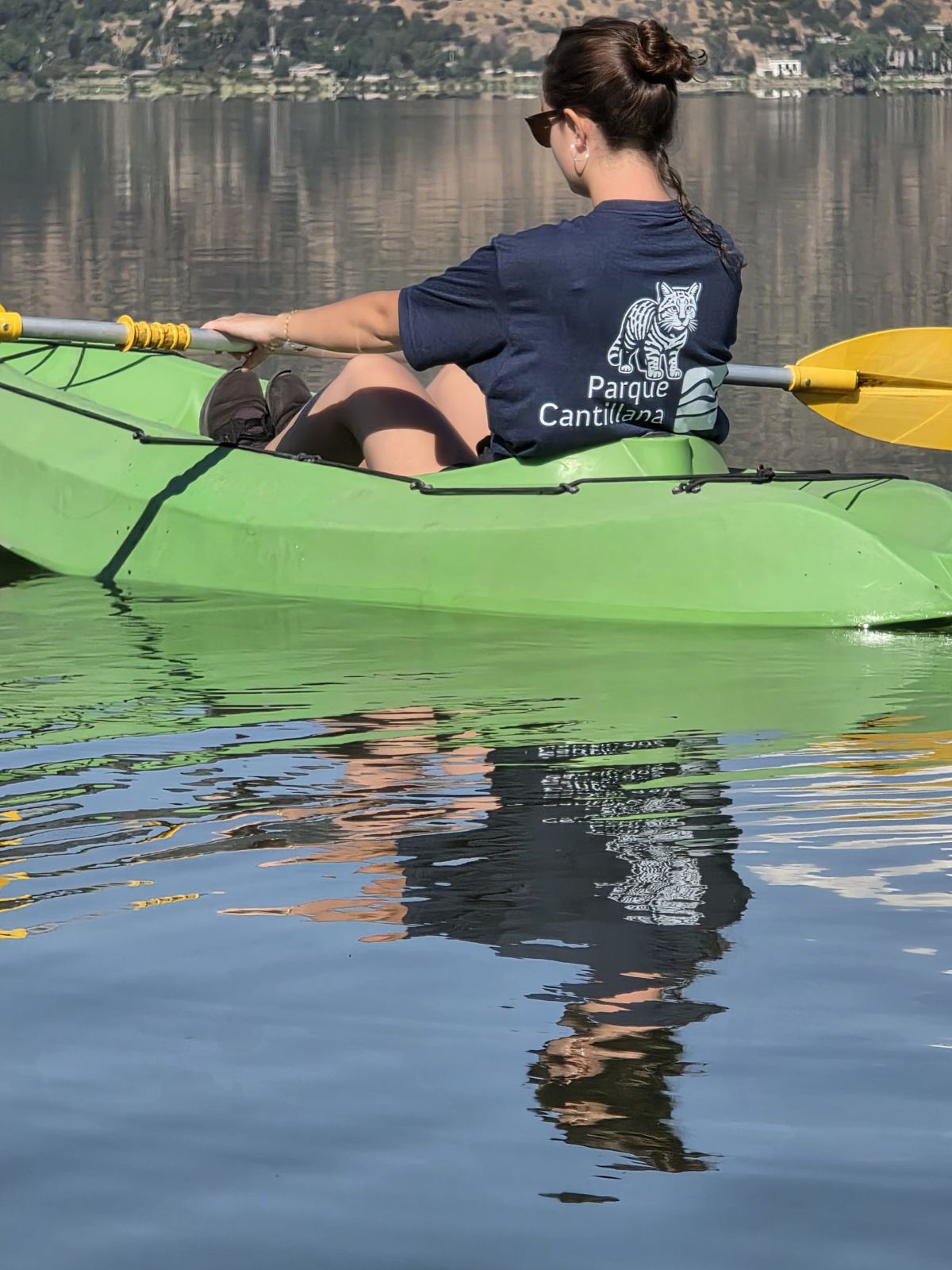 Kayak en la Laguna de Aculeo