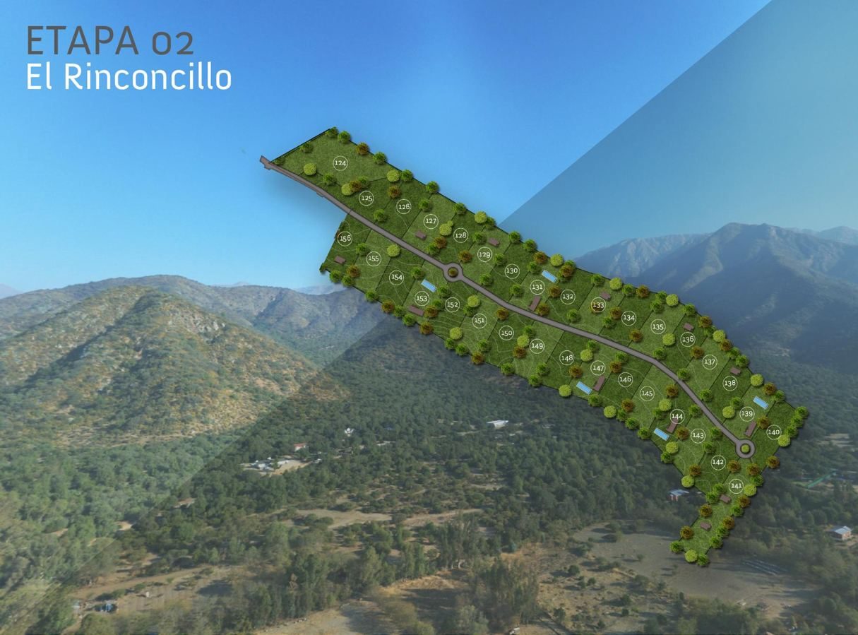 Plano de loteo de El Rinconcillo